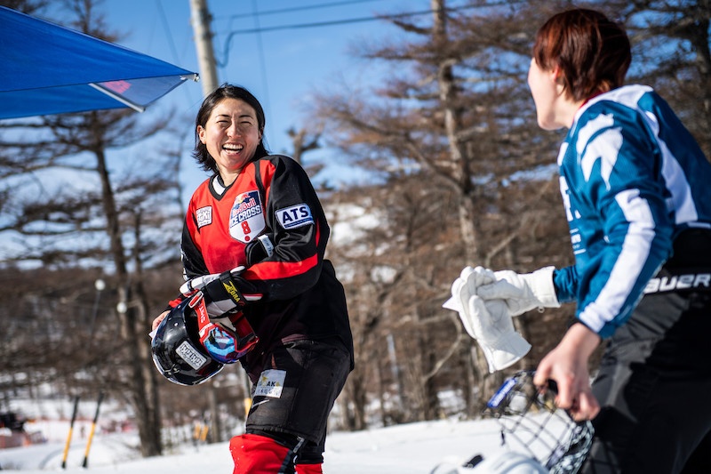 山本純子がアイスクロス長野大会優勝 佐藤つば冴は2位 Pressports