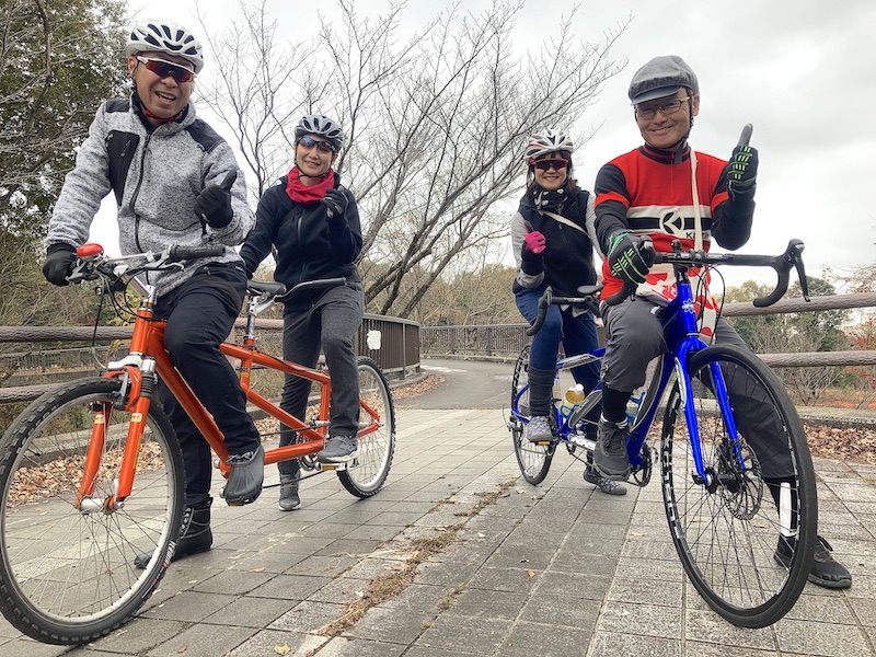 2 人 乗り 自転車 公道