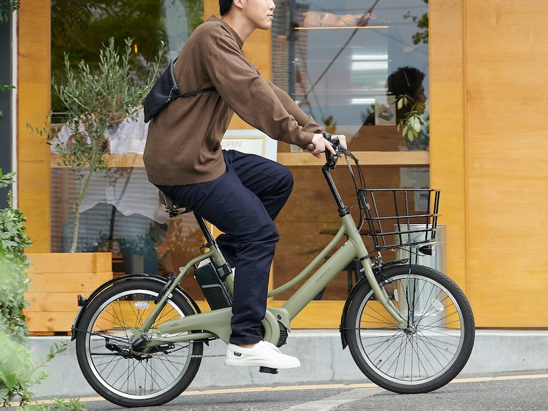 タイヤの小さい自転車 疲れる