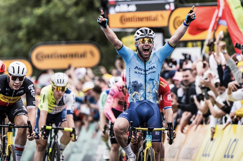 POS様「新品未使用品ツールドフランスクリスフルームマークカベンディッシュサイン プロロゴ「カヴェンディッシュ ツール・ド・フランス35勝記念